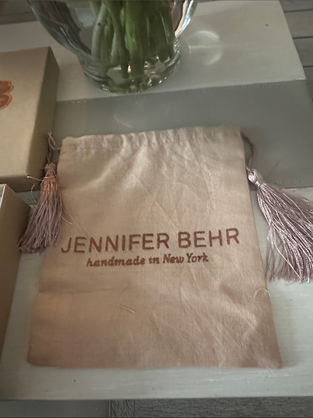 Jennifer Behr Silver Crystal Flower Bobby Pins With Pouch Nib — image 4 of 7